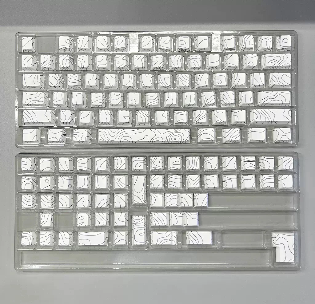 Keycaps Topograficos foto 2