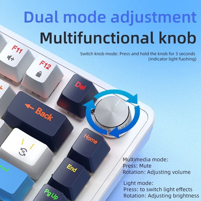 Teclado Mecanico Apayado K82 foto 3